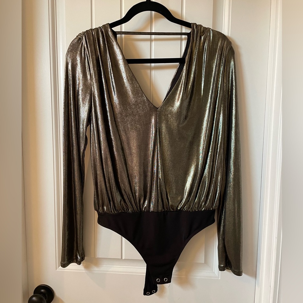 Shimmery bodysuit